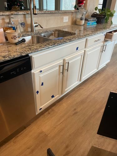 Kitchen and Cabinet Refinishing for Paintway to Heaven in Raleigh, NC