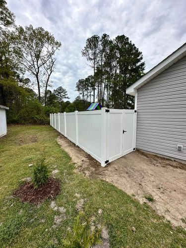 Fence Installation for TG Fencing LLC in Farmville, NC
