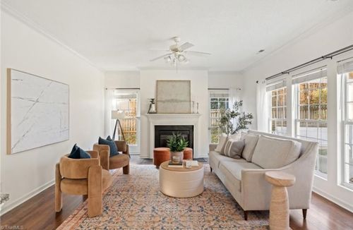 Luxury Real Estate Staging for Hartman Homes and Interiors in Lexington, NC