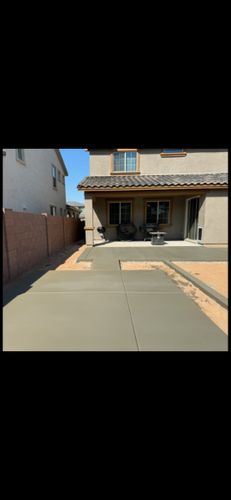 Concrete Slab Construction for Gaitan Custom Concrete in Gilbert, AZ