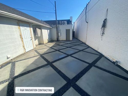 Patio Design & Installation for R&R Innovations Contracting  in Dallas, TX