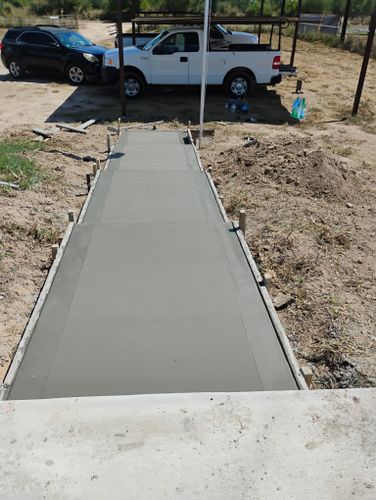 Concrete for Superior Painting and Metal Solutions in Edinburg, TX