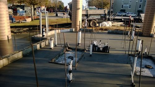 Concrete Driveway installation for Concrete Cowboyz in Greenville, NC