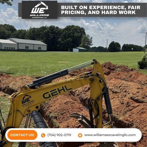  for Williams Excavating in Statesville, NC