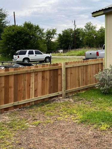Wood Fencing for BAKER Carpentry in Joshua, TX