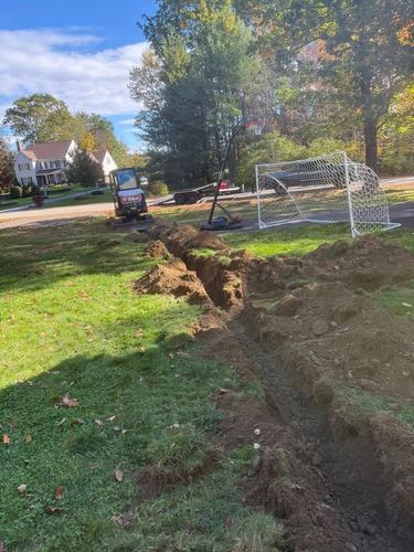 Mini Excavator Services for LCP Property Management  in Windham, NH