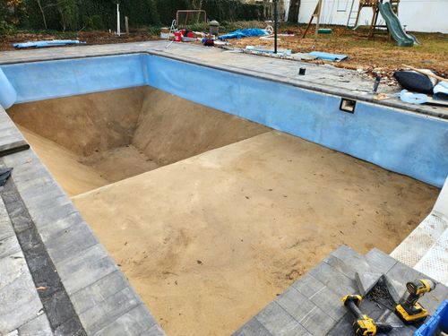 Pool renovations for GEM Pool Service in Long Island, NY