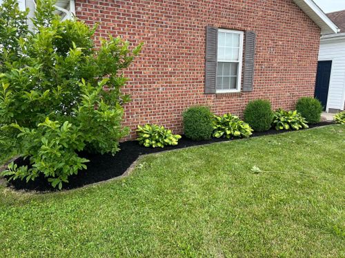 Mulch Installation for Davidson Lawn Care LLC in Greensburg, IN