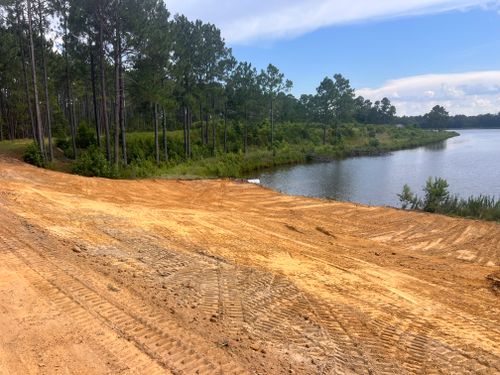 Grading for Coursey Construction in Metter, GA