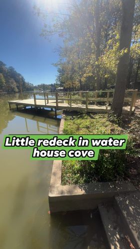 Dock & Boathouse Repair for H&H Pile Drivers and Construction in Centre, AL