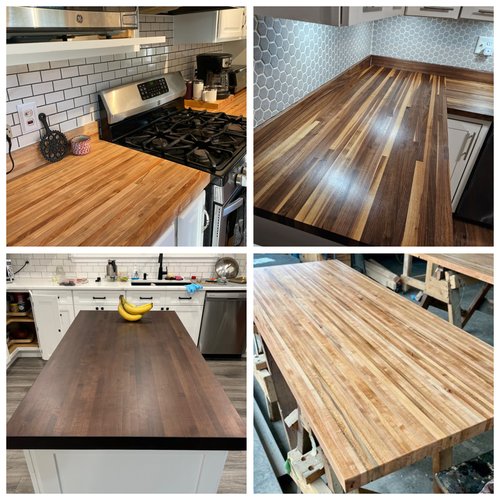 Butcher Block Countertops for Wester's Custom Built Furniture & Decor in Mooresville, NC