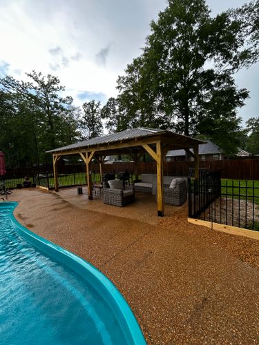 Deck & Patio Installation for Simmons Construction in Starkville, MS
