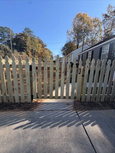 Backyard Remodel for E&T Outdoor Pros in LaGrange, GA