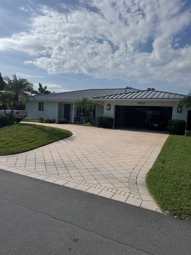 Brick Pavers Installation for Beautiful and Affordable Stamped Concrete by Castilla Concrete Finish Design Corp in Sunrise, FL