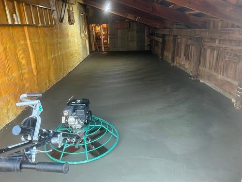 Concrete Slab Construction for MidWest Concrete in Benton, MO