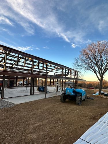 Custom Metal Buildings for CR Fabrication in Royse City, TX