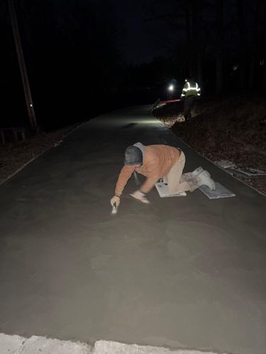 Porches, Patios, & Firepits for Whitfield Concrete Construction in Solsberry, IN