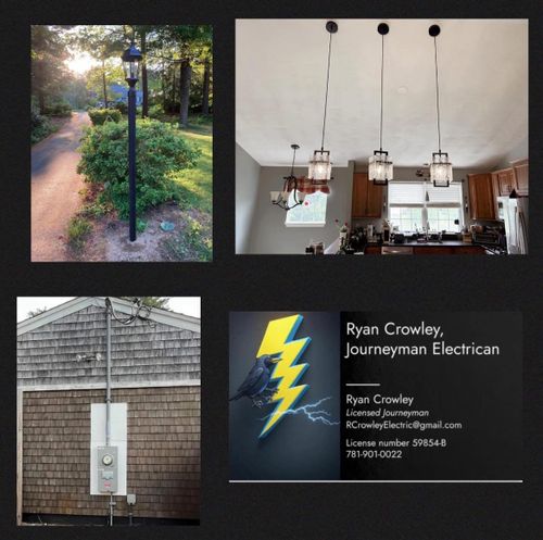  for Ryan Crowley, Journeyman Electrician in East Wareham, MA