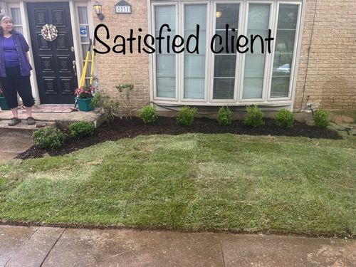 Sod Installation for Green Turf Landscaping in Kyle, TX