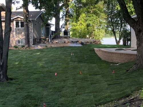 Shoreline Renovations for Titan Landscaping in Rosemount, MN