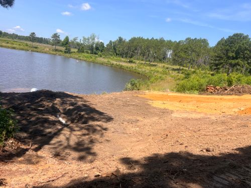 Pond Work for Coursey Construction in Metter, GA
