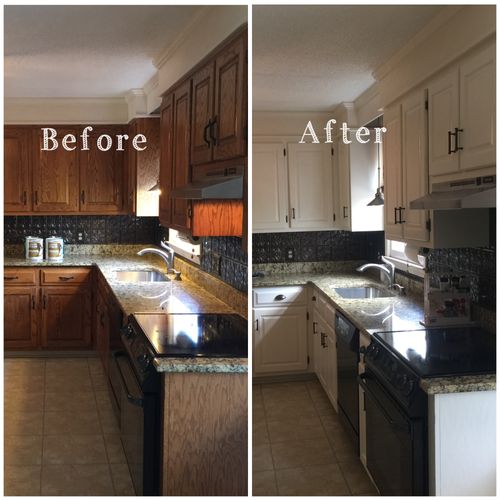 Kitchen Cabinets Refinishing for KorPro Painting LLC  & pressure washing services  in Spartanburg, SC