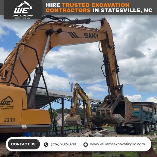  for Williams Excavating in Statesville, NC