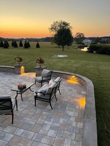 Patio Design & Construction for DG Stone & Landscaping Designs in DuPage County, Illinois