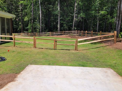 Fence Installation for Moores Fencing in Columbus, GA