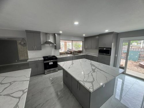 Kitchen Backsplash Tiling for Ck&PRO Construction Inc. in El Paso, TX