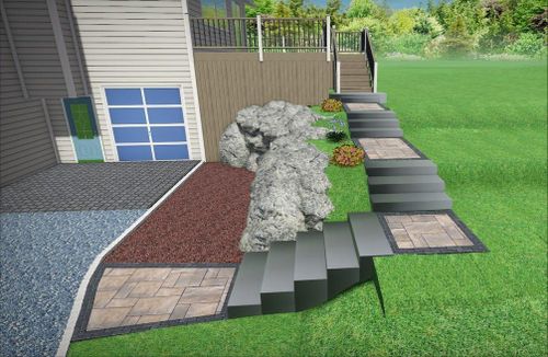 Landscape Installation for RI Outdoor Living  in Charlestown, Rhode Island