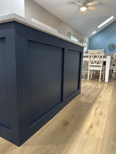 Trim Carpentry for T&T Kitchens in Shamong, NJ