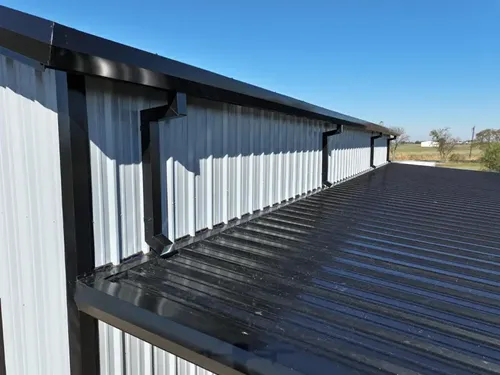 Steel Gutter Installation for The Gutter Man Seamless in Kearney, NE