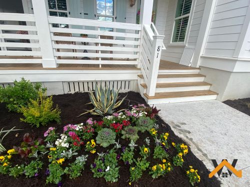 Mulch Installation for Walker’s Construction & Hardscape in Bluffton, SC