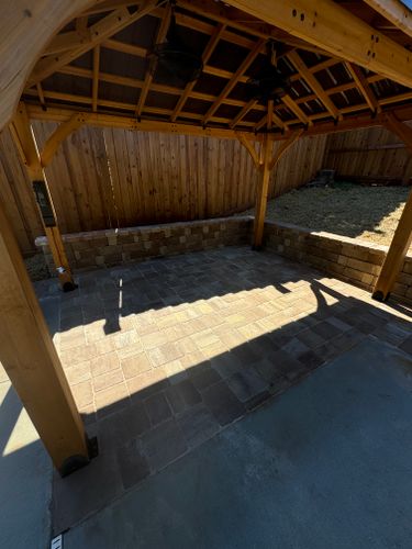 Retaining Wall Installs for E&T Outdoor Pros in LaGrange, GA