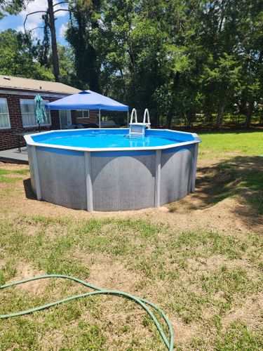 Above Ground Pool Installation for Down & Dirty Lawn Svc  in Tallahassee, FL