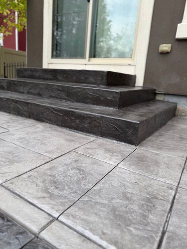 Stair Design & Installation for B&M Concrete LLC in Longmont, CO