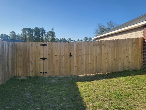 Fence Installation for Bayou Bill's Fencing in Crestview, FL
