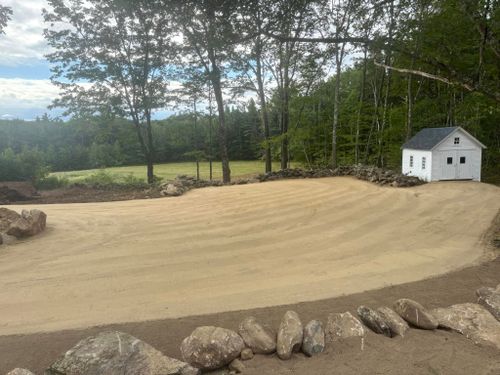 Driveway Grading for JKT Contracting in Keene, NH