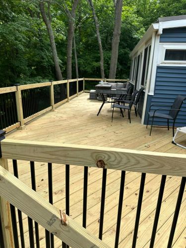 Deck & Patio Installation for J&G Remodeling in Lawrenceburg, IN