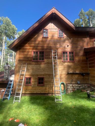 Wood- Log & Timber Services for Mountain Custom Painters LLC in , 