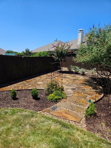 Stonework for  Be Green Lawn Care & Landscaping, LLC in Denton, TX