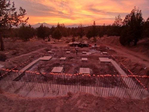 Foundation Work for TJR Concrete and Construction in Bend, OR