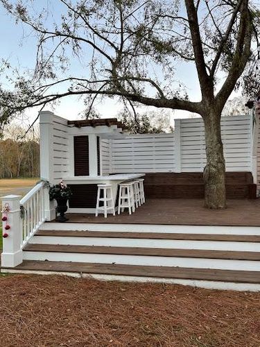 Deck Staining for Kingsmen Painting in Simpsonville, SC
