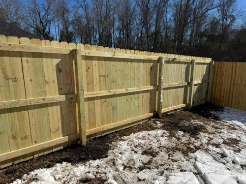 Wood Privacy for 4 In The Fire Fencing LLC in Darlington, SC