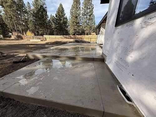 Concrete Slab Construction for Elite Concrete & Coatings in Sunriver, OR