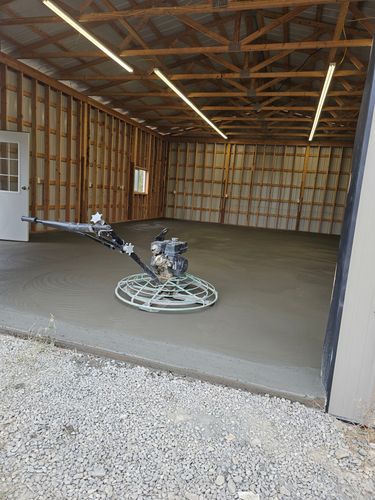 Concrete work for Blue Mountain Construction in Roundup, MT