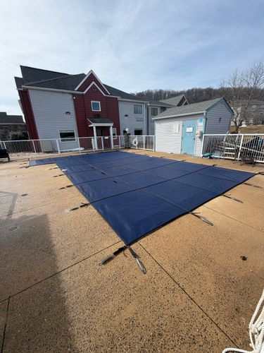 New Pool Construction for Mattox Residential Services in Augusta County, VA