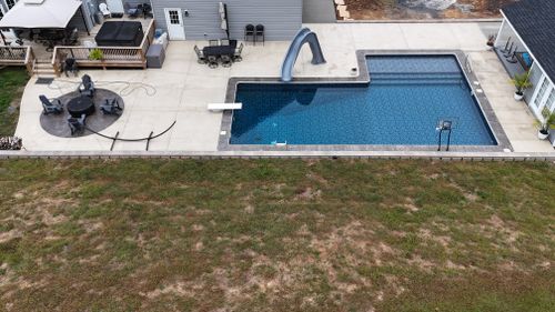 New Pool Construction for Mattox Residential Services in Augusta County, VA