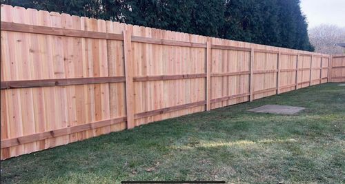 Fence Installation for Illinois Fence & outdoor co. in Kewanee, Illinois